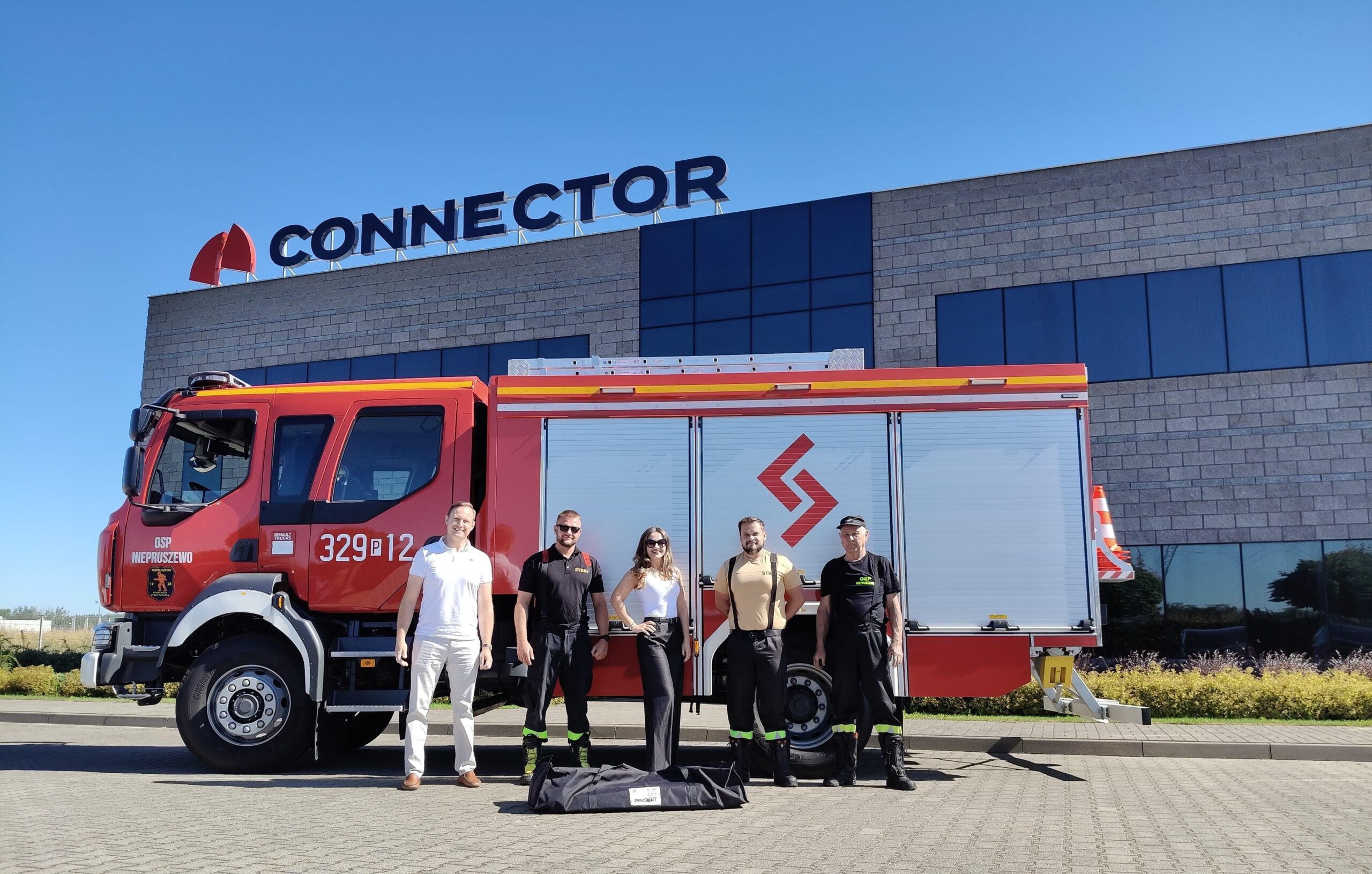 Connector.pl wspiera OSP w Niepruszewie