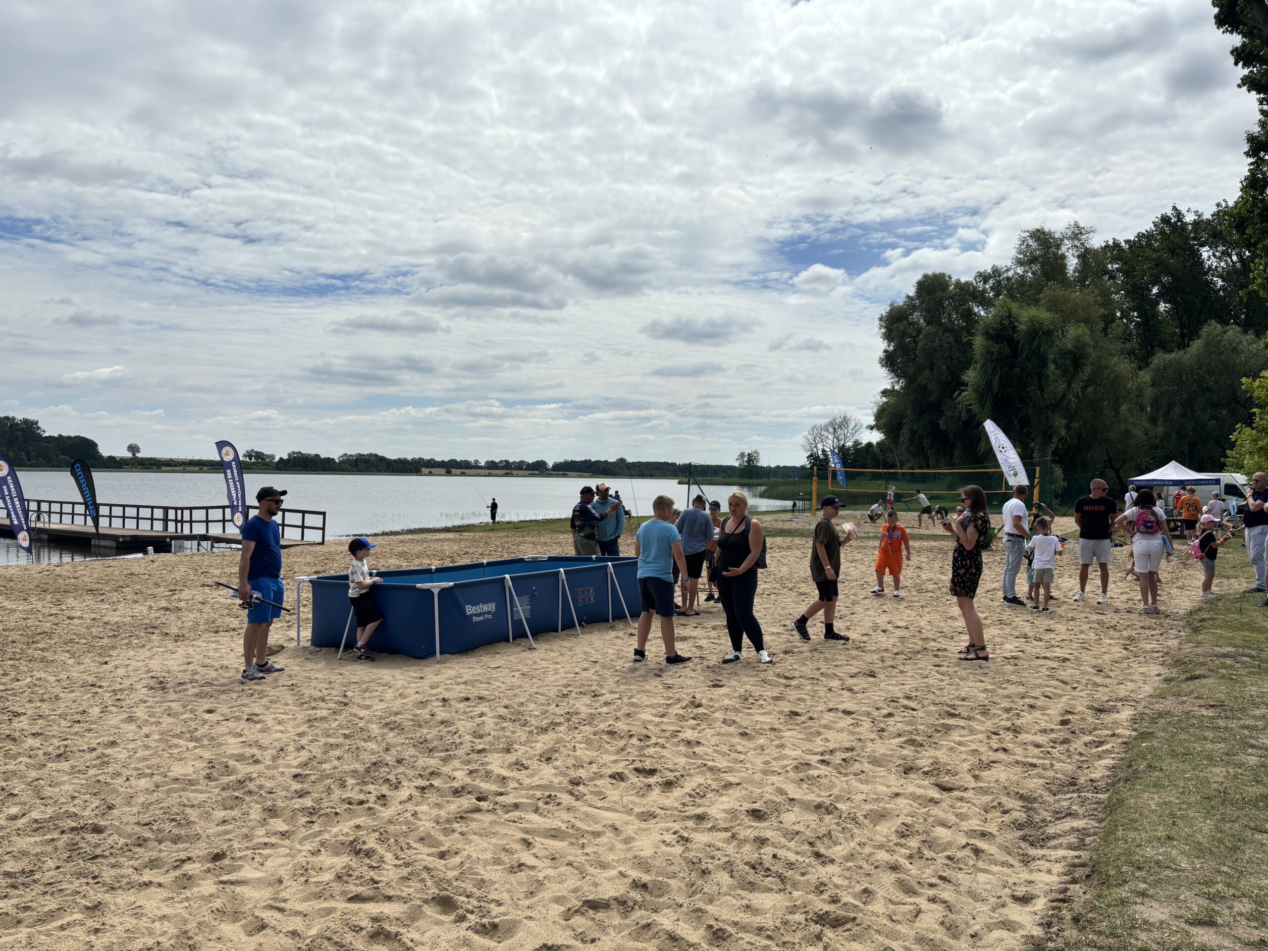 Tak bawiliśmy się nad jeziorem niepruszewskim